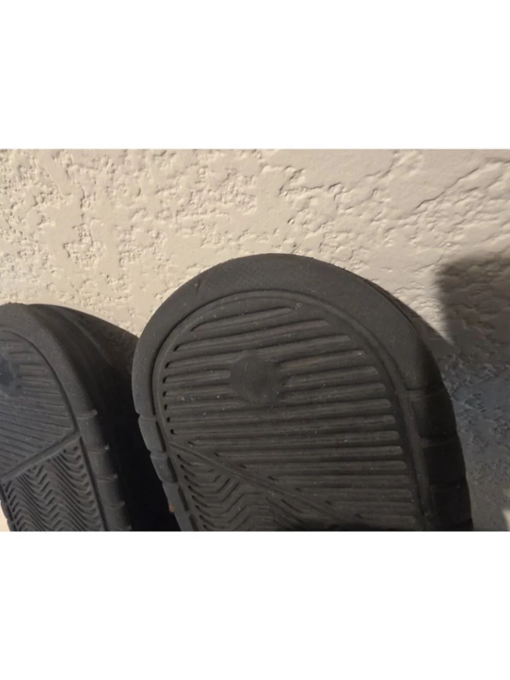 Nike Stussy x Benassi Off Noir Men's Slide Sandals Black US 9